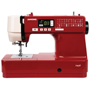 Janome TM30 - Computerised sewing machine Red